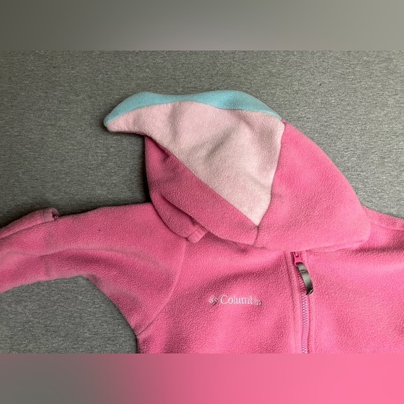 Columbia bunting suit / Fleece full body suit - Size 12 months w/ cute hood - Picture 6 of 10